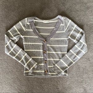 Button Up Sweater NWOT